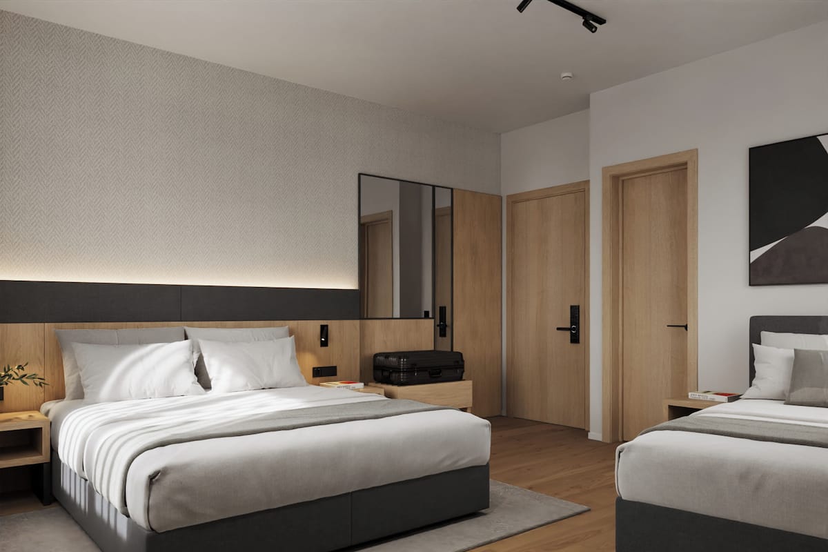 Minibar, coffres-forts dans les chambres, bureau, Wi-Fi gratuit