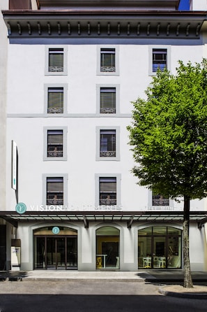 Fassade der Unterkunft