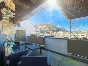 Premium suite, balkon | Uitzicht vanaf balkon