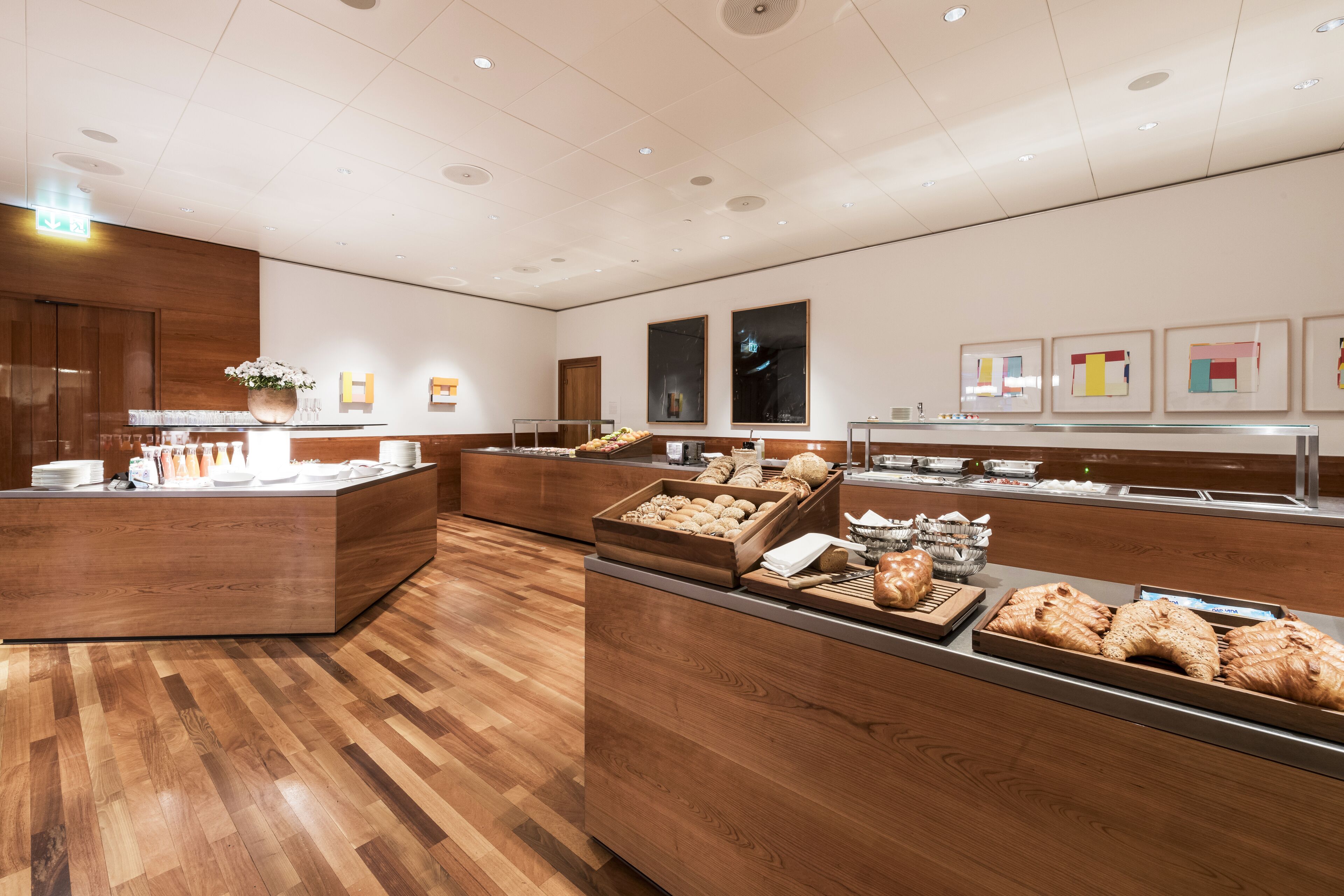 daily buffet breakfast (chf 30.00 per person)