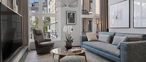 Bar-salon dans le hall