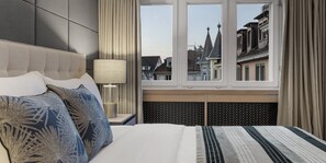 Familienzimmer, 1 King-Bett und Schlafsofa | Ausblick vom Zimmer