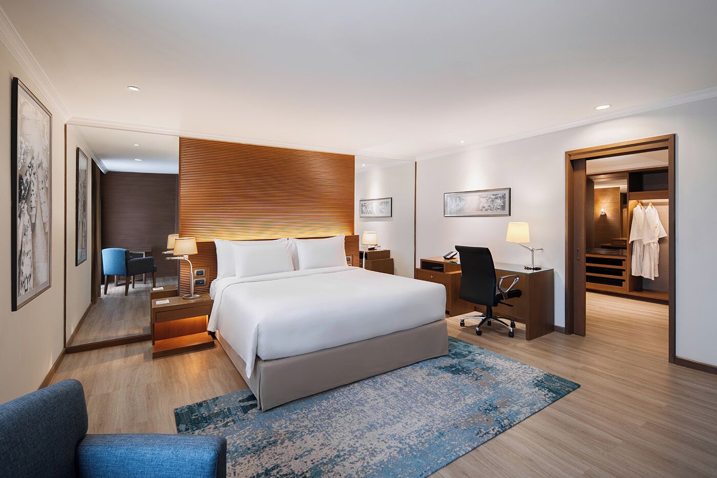 1 bedroom suite with exclusive benefits | 1 bedroom, minibar, in-room safe, individually decorated