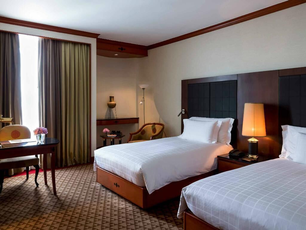 Superior Twin kamer, 2 eenpersoonsbedden | 1 slaapkamer, luxe beddengoed, een minibar, een kluis op de kamer