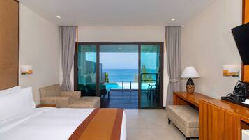 Ocean Sunset Pool Villa | Vue de la chambre