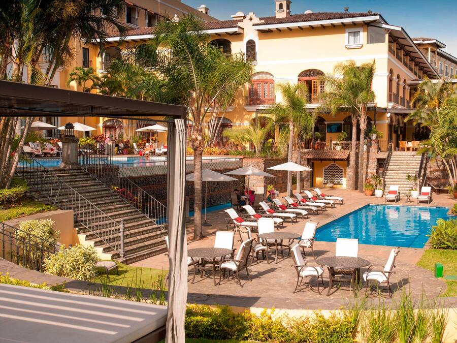 2 outdoor pools, open 6:00 AM to 9:00 PM, free cabanas, pool umbrellas