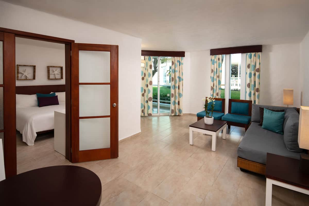 Down comforters, pillowtop beds, in-room safe, desk