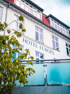 Fassade der Unterkunft