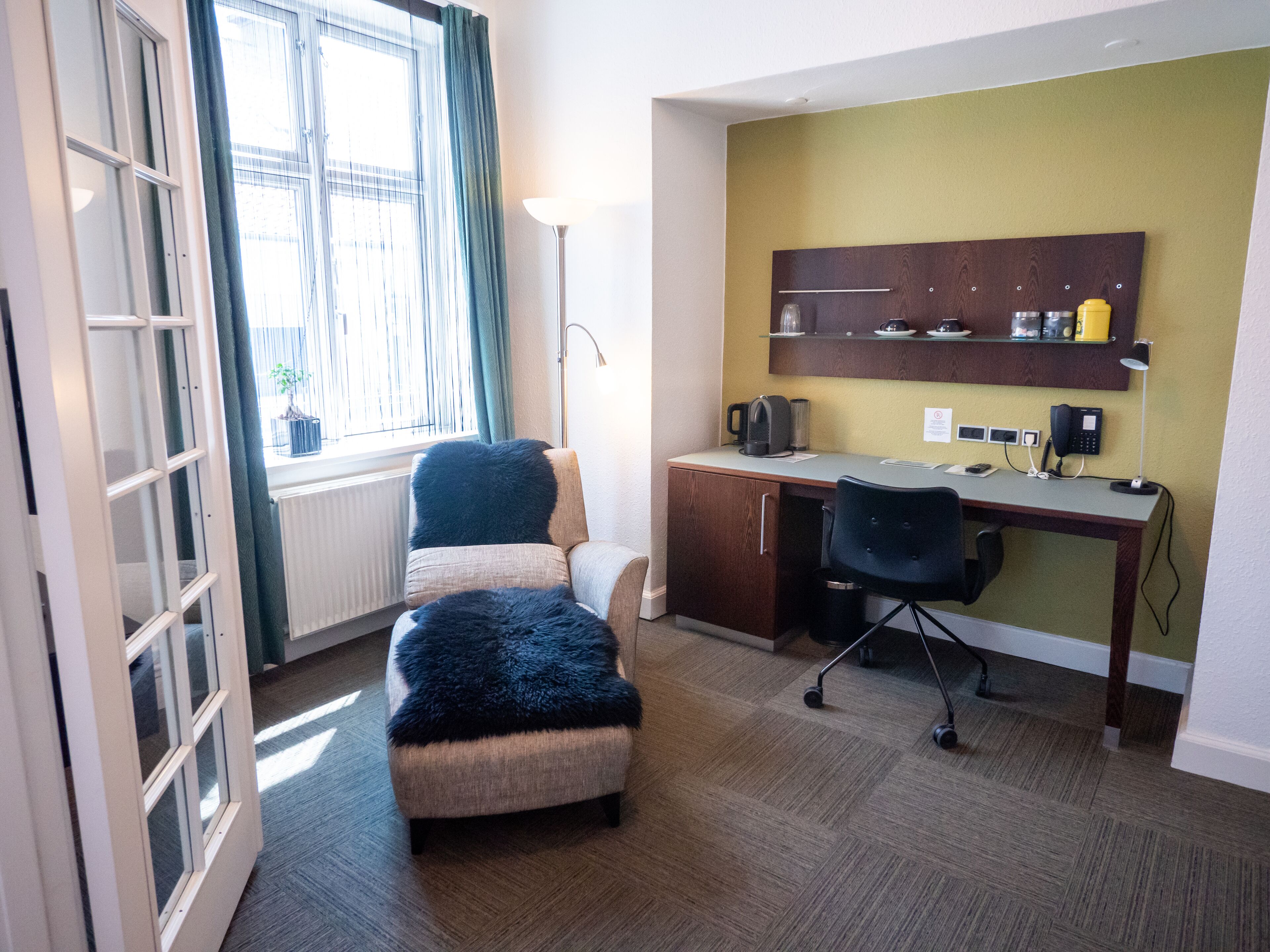 superior room, 1 king bed | 1 bedroom, desk, iron/ironing board, free wifi