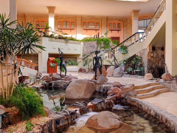 Blick von der Unterkunft