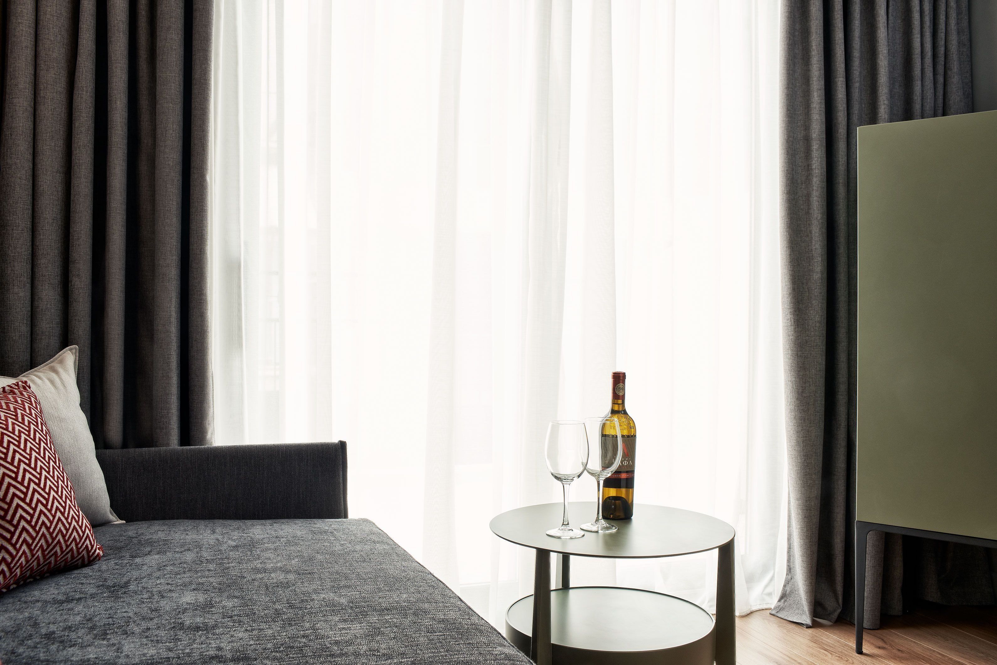 junior suite | in-room safe, blackout curtains, soundproofing, iron/ironing board