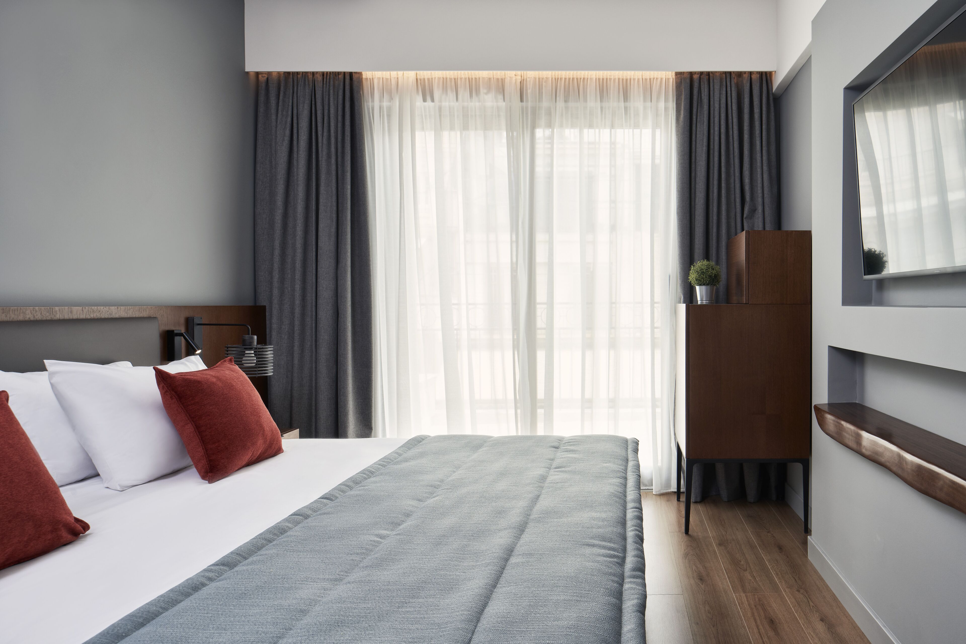 In-room safe, blackout drapes, soundproofing, iron/ironing board