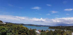 Blick von der Unterkunft
