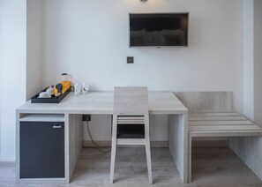 Double or Twin Room | Down comforters, minibar, in-room safe, desk - Soho Boutique Bahía Málaga (Málaga)