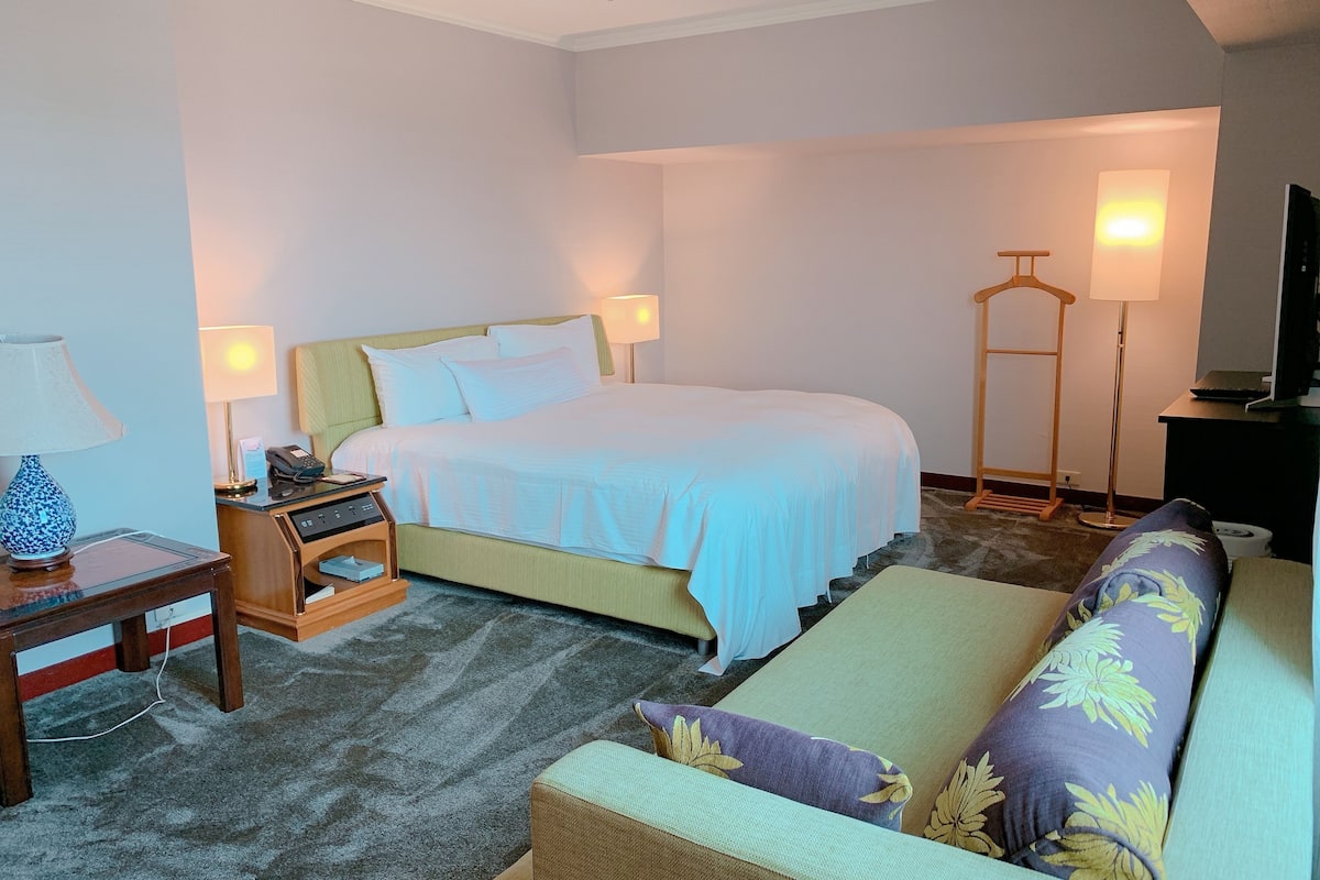 Presidential Room | Egyptian cotton sheets, premium bedding, down duvets, pillow-top beds