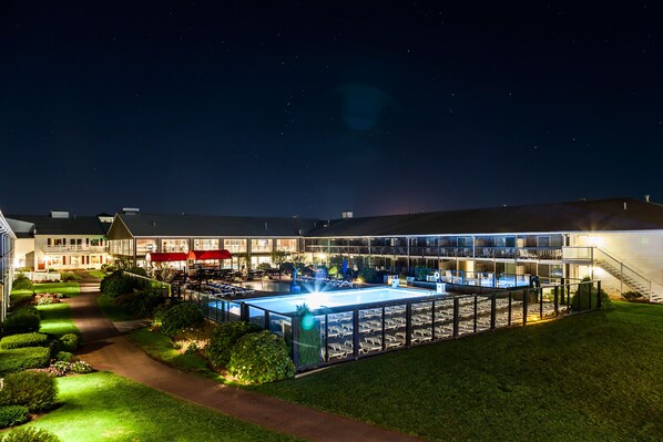 Front of property – evening/night