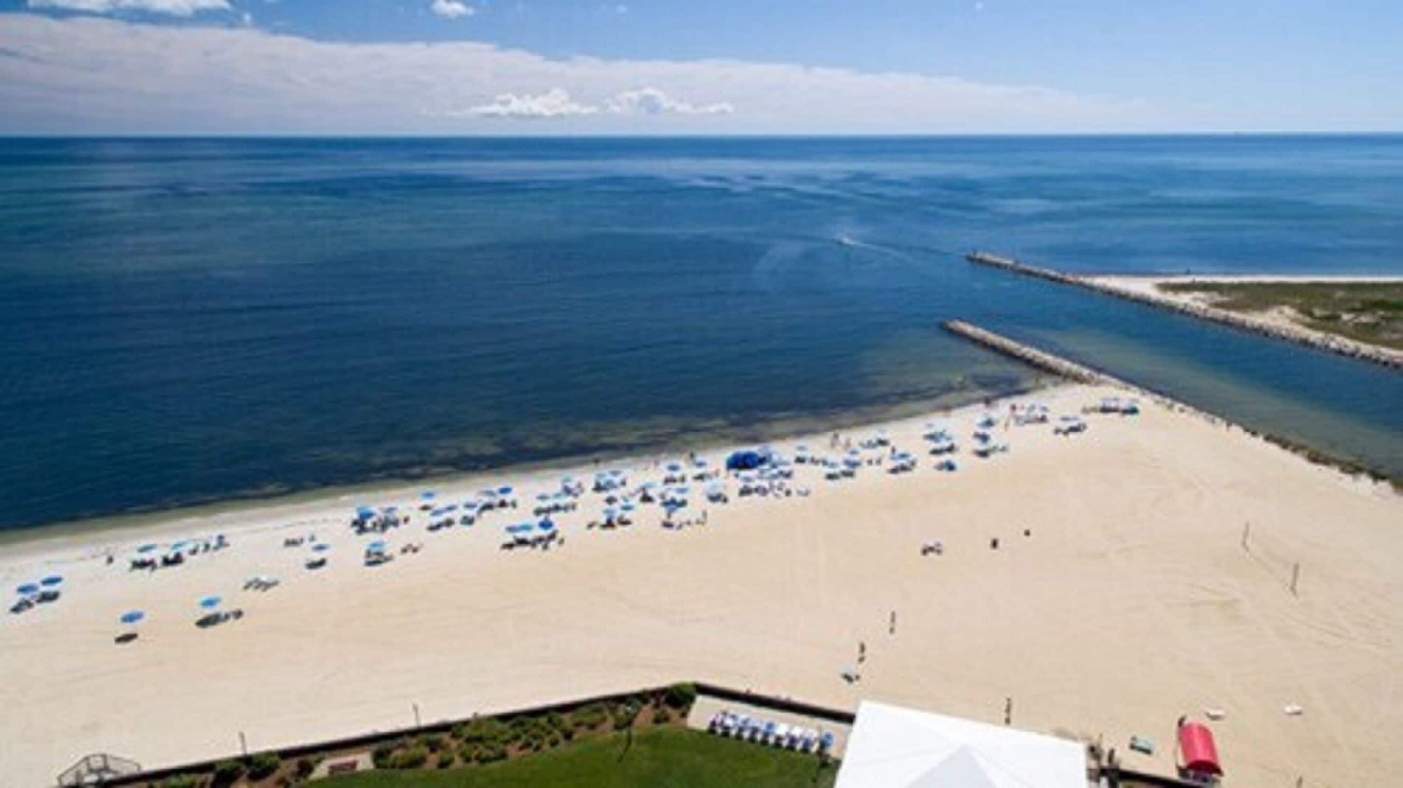 Private beach, sun loungers, beach umbrellas, beach towels