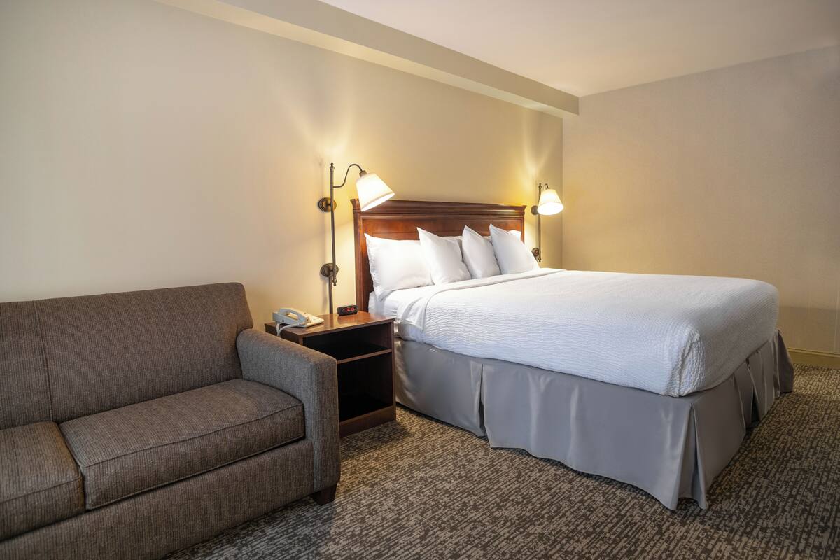 Standard Room, 1 King Bed | Desk, laptop workspace, iron/ironing board, WiFi (free)