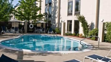 Seasonal outdoor pool