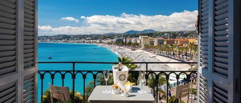 Room, Balcony, Sea View (Privilege) | 1 bedroom, Select Comfort beds, minibar, in-room safe