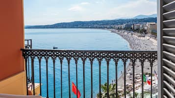 Suite, Balcony, Sea View | Terrace/patio
