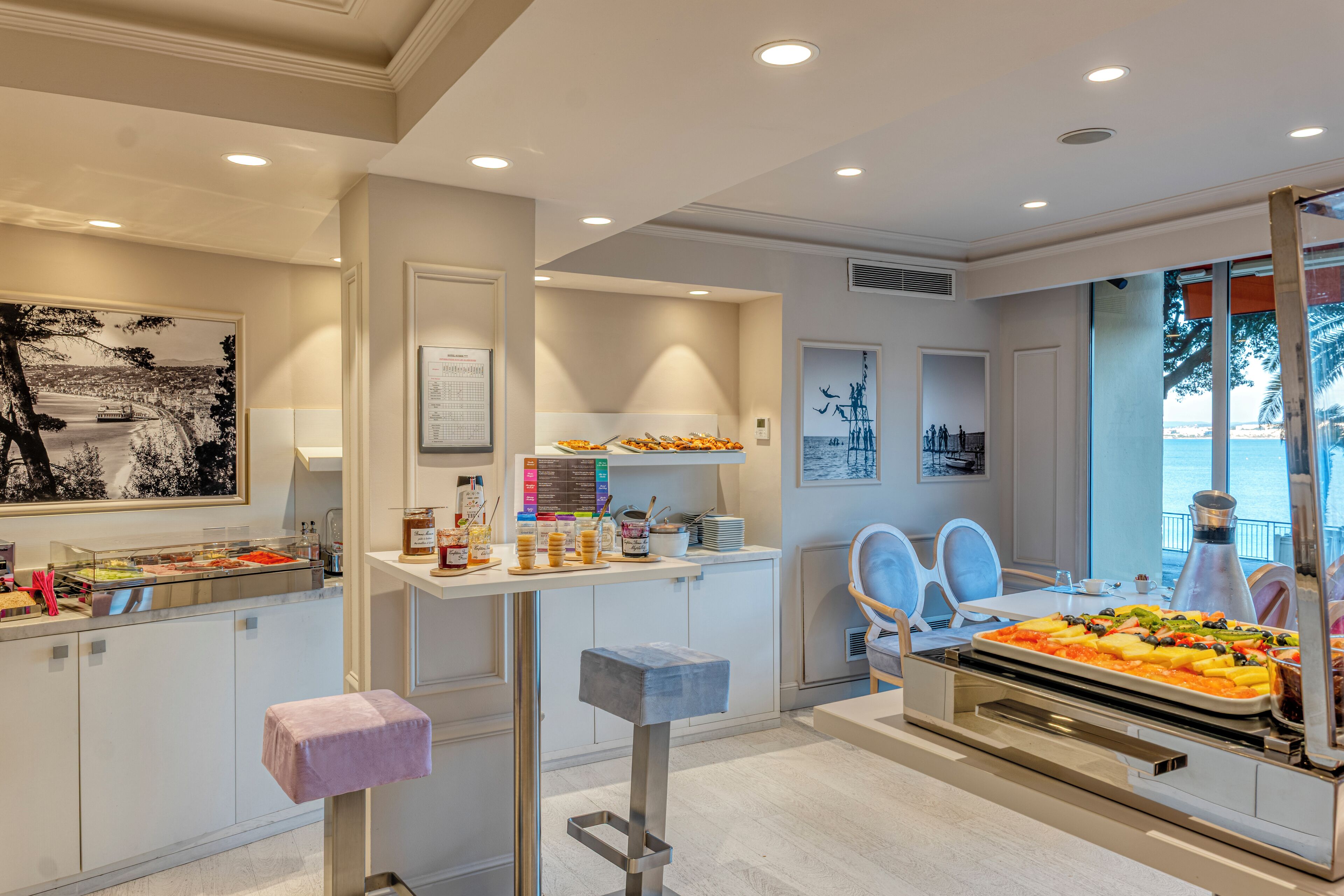 daily continental breakfast (eur 22 per person)