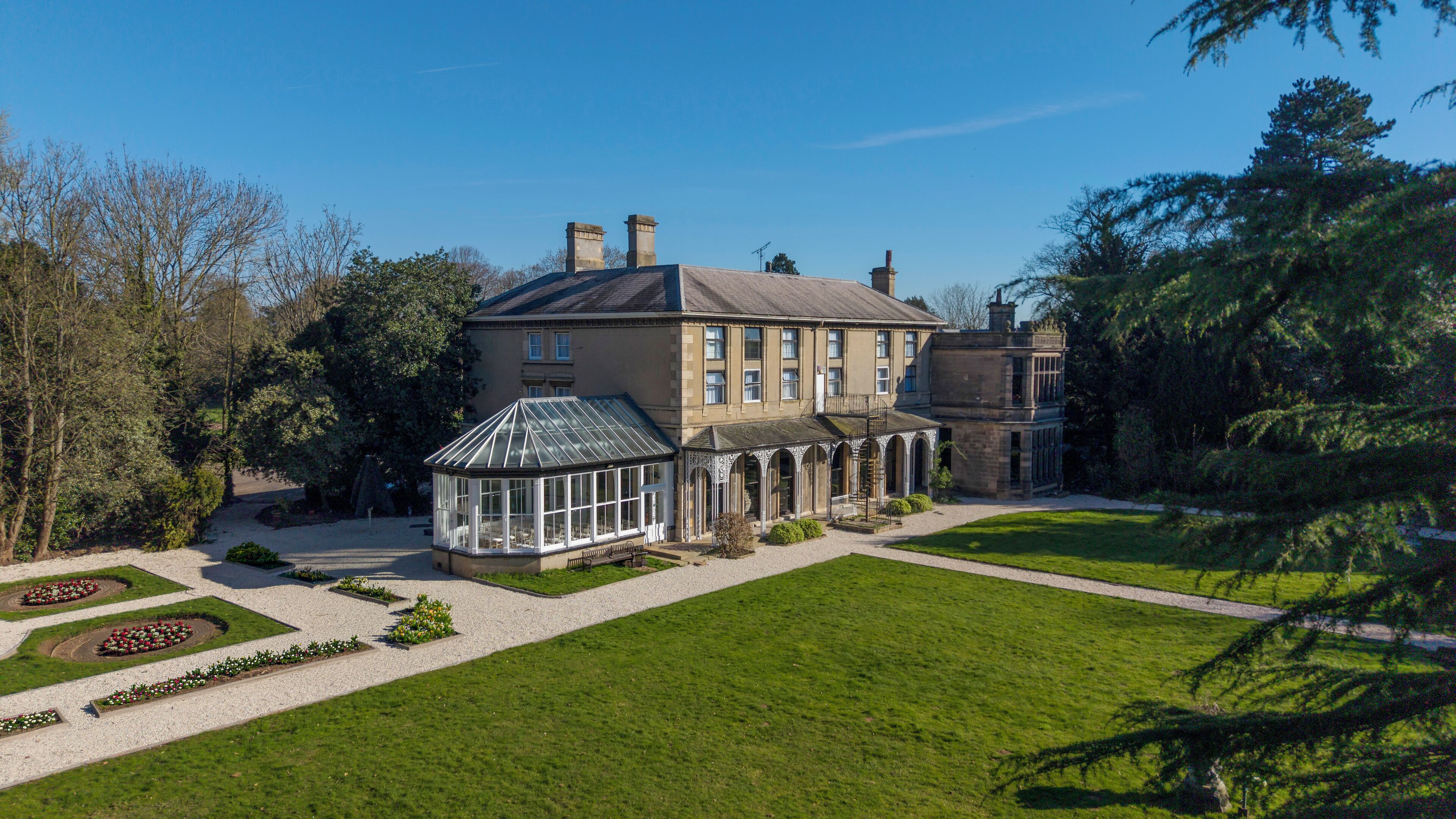 Fassade der Unterkunft