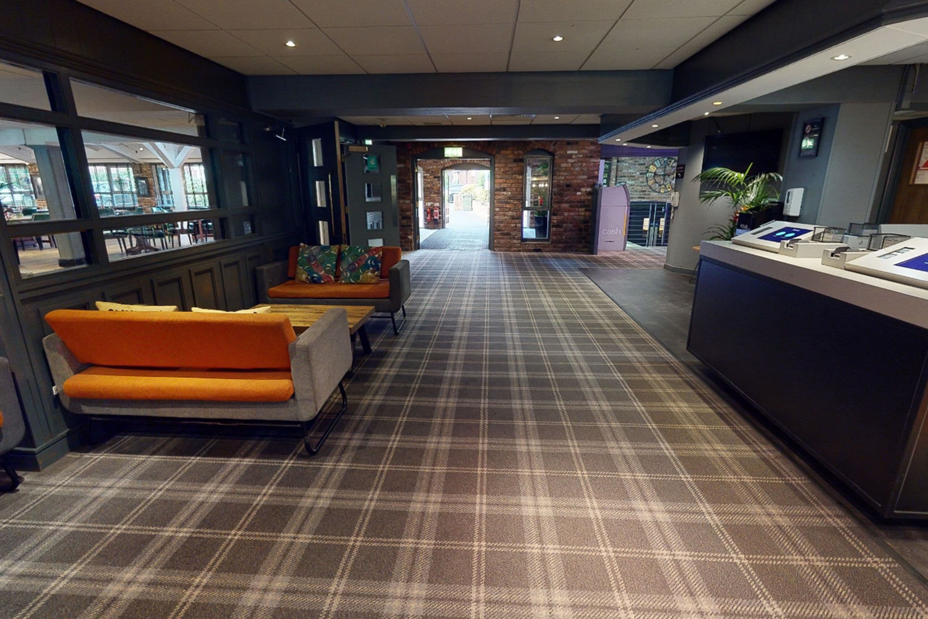 Lobby sitting area