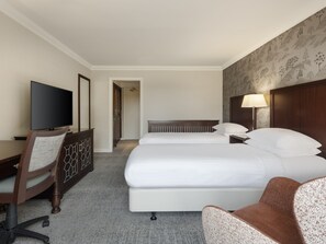 Quarto luxo, 2 camas de solteiro | 1 quarto, roupas de cama premium, edredons de pluma