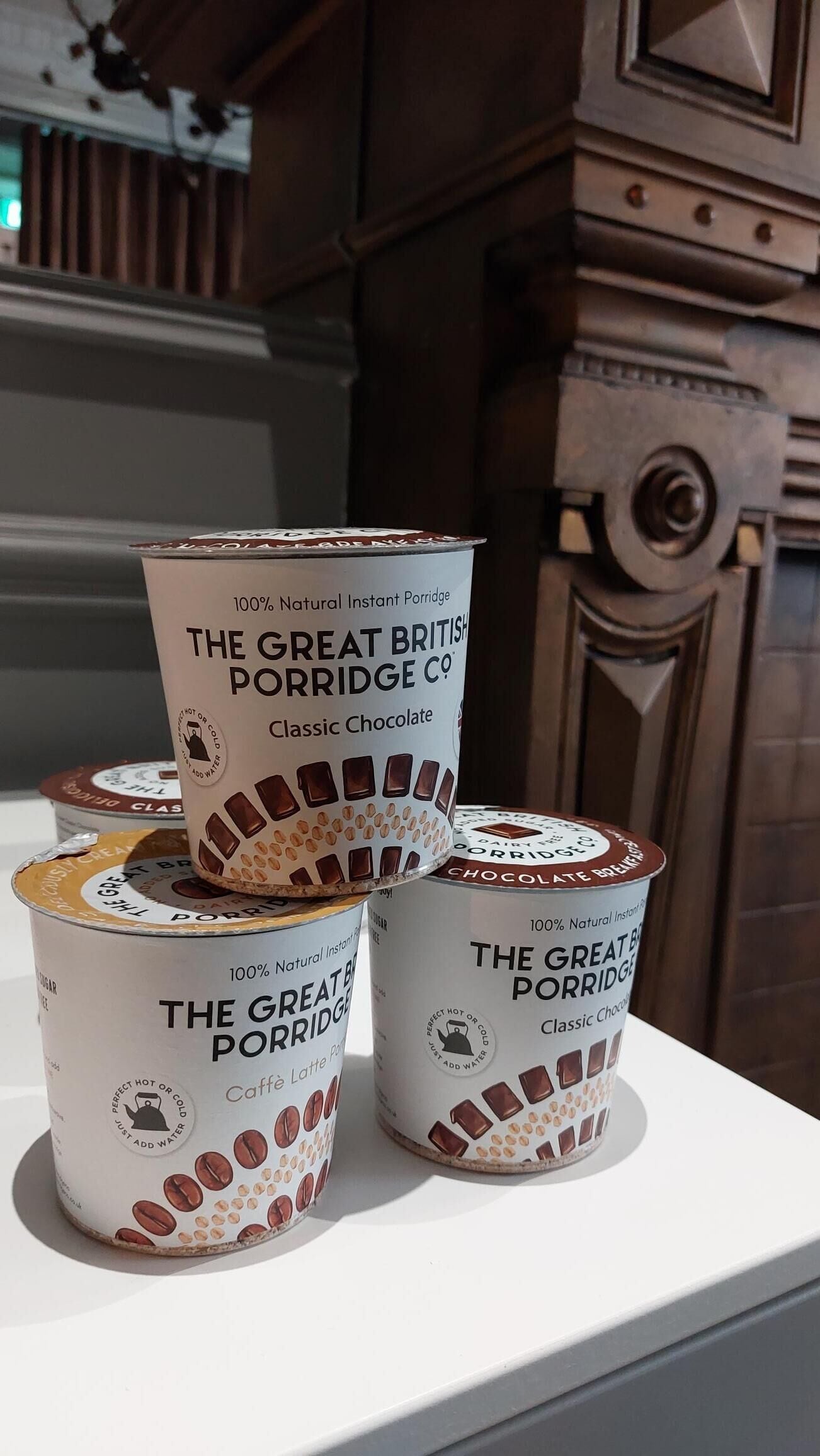 daily continental breakfast (gbp 15.95 per person)