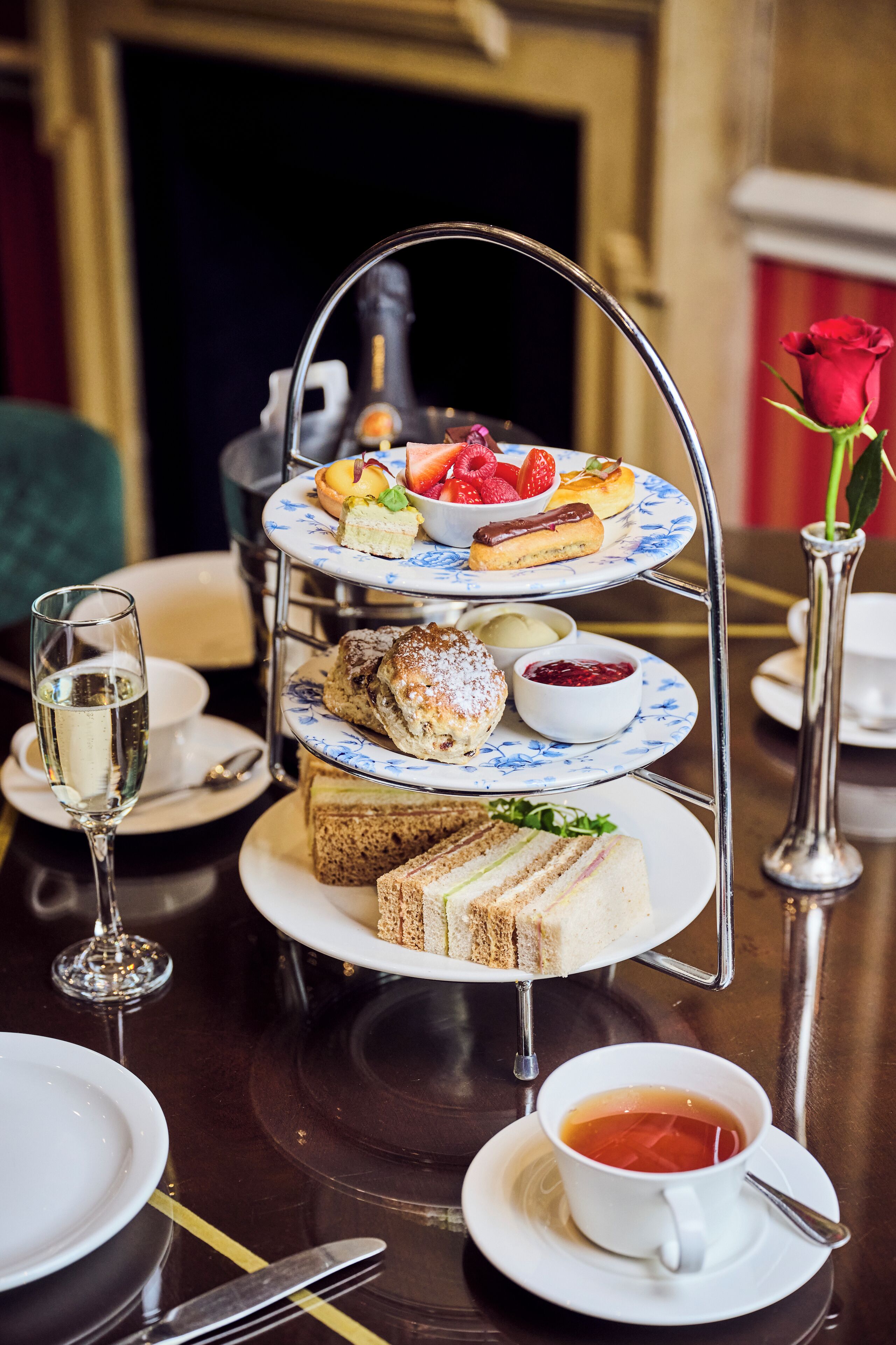 daily english breakfast (gbp 22.50 per person)