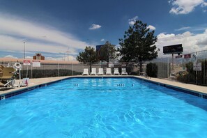 Seasonal outdoor pool