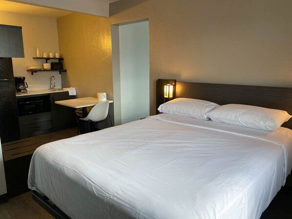 Free WiFi, bed sheets