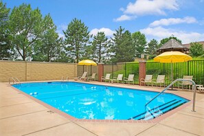 Seasonal outdoor pool