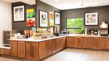 Free buffet breakfast