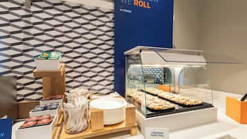Free buffet breakfast