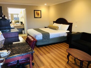 Desk, iron/ironing board, free WiFi, bed sheets