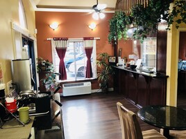 Mostrador para check-in y check-out