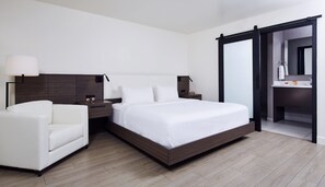 Premium bedding, pillow-top beds, in-room safe, desk