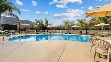 Seasonal outdoor pool