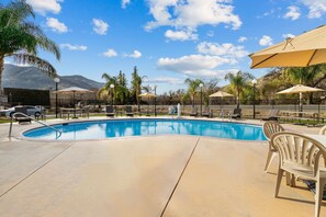 Seasonal outdoor pool