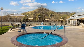 Seasonal outdoor pool