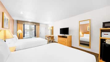 Camera Standard, 2 letti queen, non fumatori, frigorifero e microonde | Biancheria in cotone egiziano, biancheria da letto di alta qualità