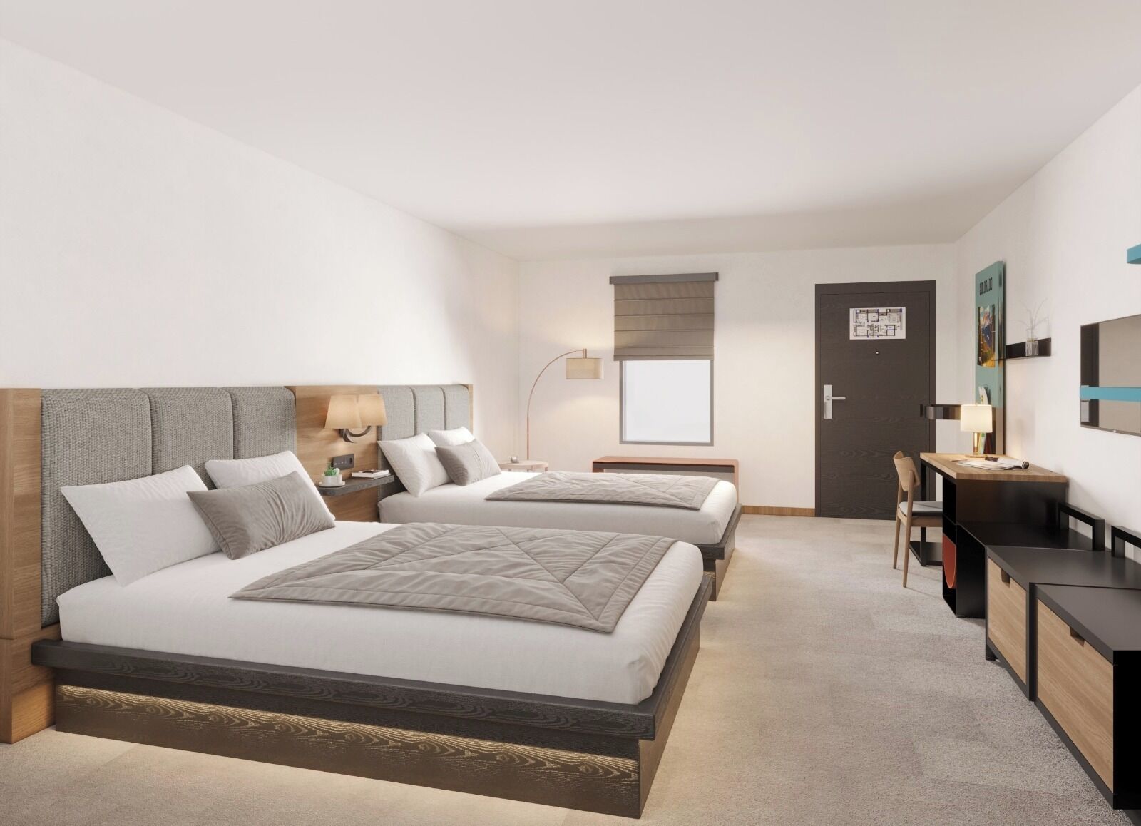 In-room safe, desk, laptop workspace, free WiFi