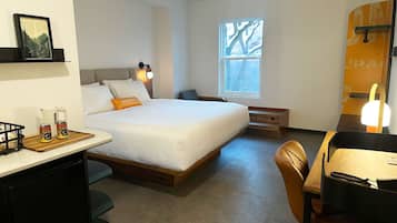 Caja de seguridad en la habitación y escritorio