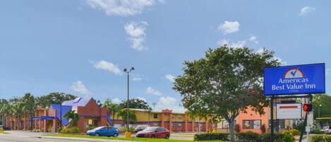 Entrada de la propiedad