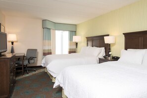 Suite, Two Double Beds, Non-Smoking | Desk, blackout drapes, iron/ironing board, free cribs/infant beds