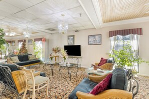 Sala de estar en el lobby