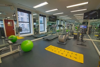 Fitness center at The Iroquois New York