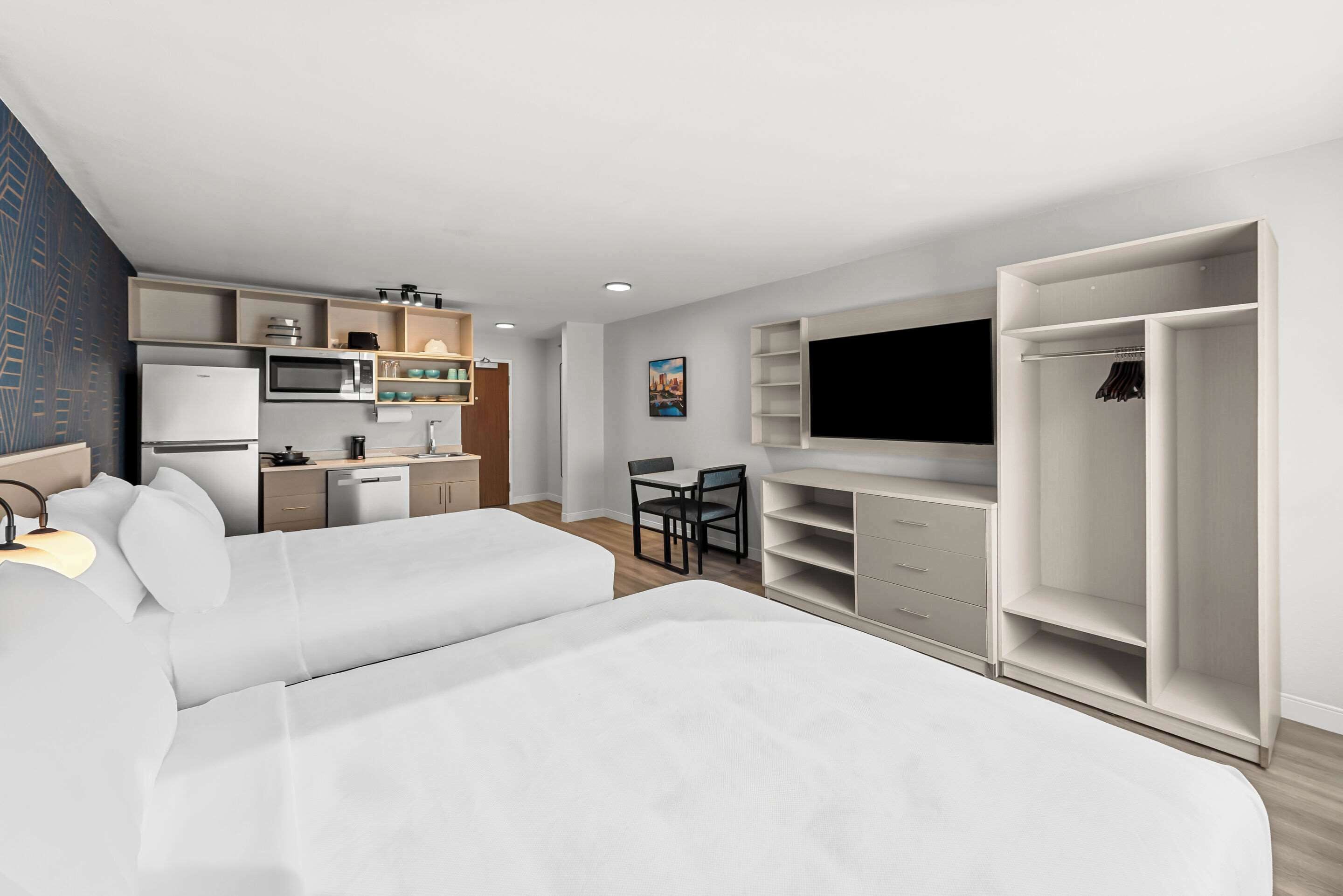 Suite, 2 Queen Beds, Non Smoking | Egyptian cotton sheets, premium bedding, down comforters, pillowtop beds